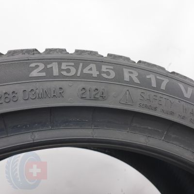 7. Opona 215/45 R17 4x SEMPERIT 91V XL Speed-Grip 5 Zimowa 2024 8,2-8mm 