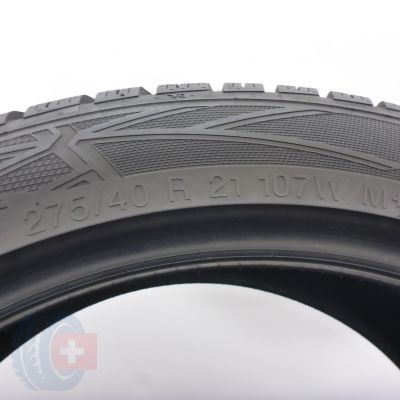 5. Opony 275/40 R21 2x VREDESTEIN 107W XL Wintrac Pro Zimowe 2023 7,2mm