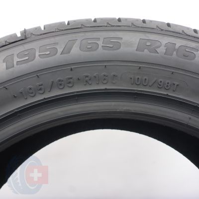 6. Opony 195/65 R16C 4x PIRELLI 100/98T Carrier Letnie 2020 Jak Nowe Nieużywane