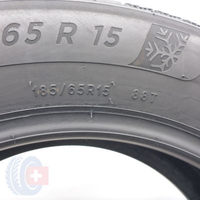 6. Opony 185/65 R15 2x MICHELIN 88T Alpin 6 Zimowe 2019 7,2mm