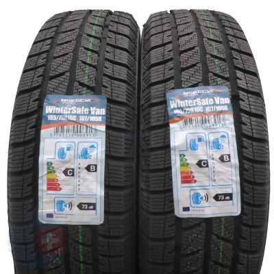 2 x NORDEXX 195/75 R16C 107/105R WinterSafe Van LT Zima 2020 Jak Nowe