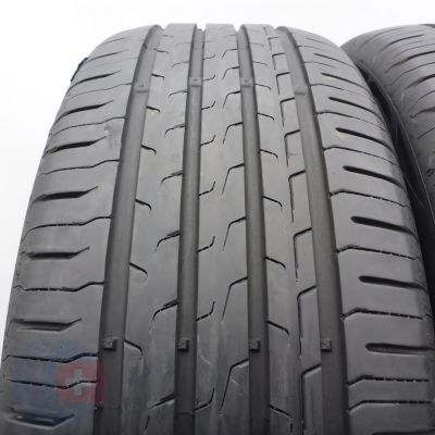 2. Opony 215/55 R17 2x CONTINENTAL 94V EcoContact 6 Letnie 2022, 2023 6-6,2mm