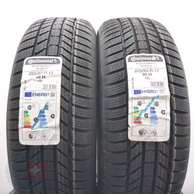 Opony 225/60 R17 2x CONTINENTAL 99H WinterContact TS 870 P Zimowe 2023