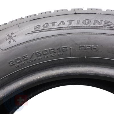 5. Opony 205/60 R16 2x DUNLOP 92H WinterSport 5 Zimowe 2018 7,7-7,8mm