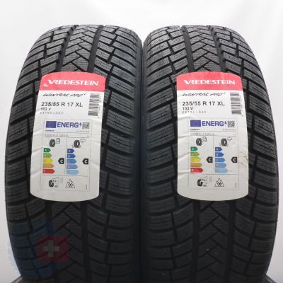 7. Opony 235/55 R17 4x VREDESTEIN 103V XL Wintrac Pro + Zimowe 2025 Nieużywane