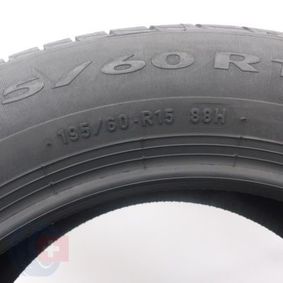 8. Opony 195/60 R15 2x PIRELLI 88H Cinturato P1 Verde Letnie 2019 Jak Nowe