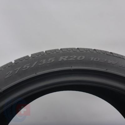 8. Opony 275/35 R20 2x PIRELLI 102W XL Sottozero Winter 270 SerieII Zimowe 2018 6,8mm