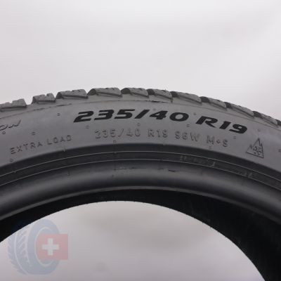 5. Opony 235/40 R19 2x PIRELLI 96W XL PZero Winter 2 Zimowe 2024 8mm