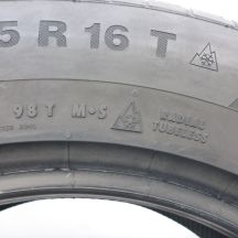 2. Opony 215/65 R16 2x CONTINENTAL 98T WinterContact TS850P SUV Zimowe 2017, 2018 7-7,2mm