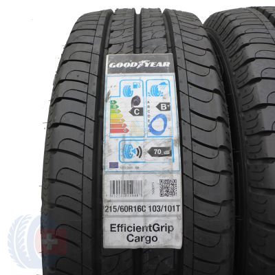 2. Opony 215/60 R16C 2x GOODYEAR 103/101T EfficientGrip Cargo Letnie 2020 Nieużywane 