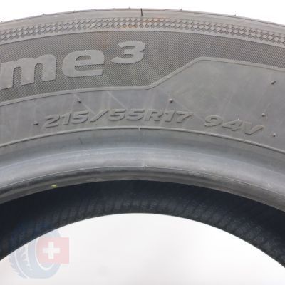 5. Opony 215/55 R17 4x HANKOOK 94V Ventus Prime 3 K125 Letnie 2024 Nieużywane