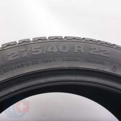 5. Opony 275/40 R22 2x CONTINENTAL 108V XL CrossContact Winter Zimowe 2024 8mm  