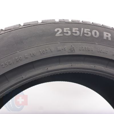 5. Opony 255/50 R19 2x CONTINENTAL 107V ContiWinterContact TS 830 P BMW RFT Zimowe 2015 