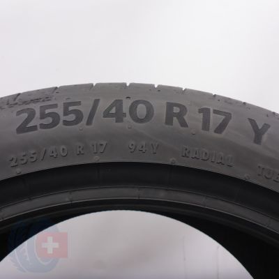 6. Opony 255/40 R17 2x CONTINENTAL 94Y PremiumContact 6 Letnie 2022