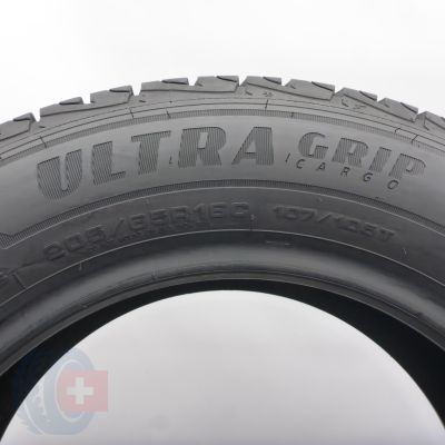 6. Opony 205/65 R16C 2x GOODYEAR 107/105T Ultra Grip Cargo Zimowe 2024 9mm