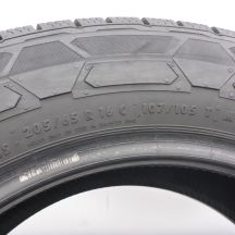 6. Opony 205/65 R16C 2x CONTINENTAL 107/105T VanContact Winter Zimowe 2023 8,5-8,2mm