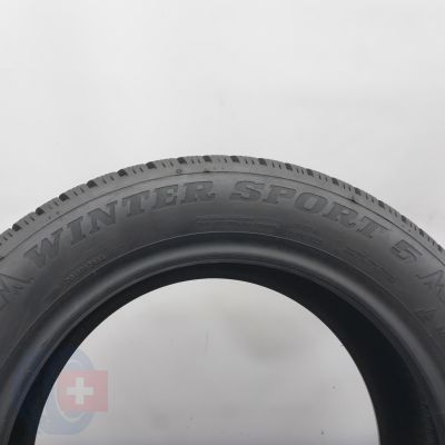 5. Opony 205/55 R16 2x DUNLOP 91H  Winter Sport 5  Zimowe 2023 8,5mm