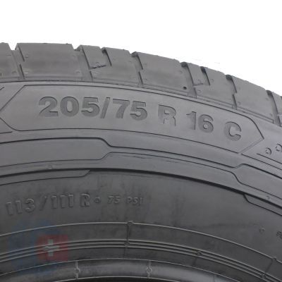 5. Opony 205/75 R16C  2x CONTINENTAL 113/111R ContiVanContact Letnie 2020 Nieużywane  