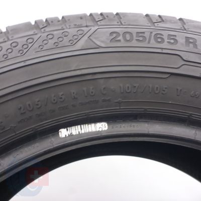 5. Opony 205/65 R16C 2x CONTINENTAL 107/105T ContiVanContact 200 Letnie 2019 7,7-8mm 