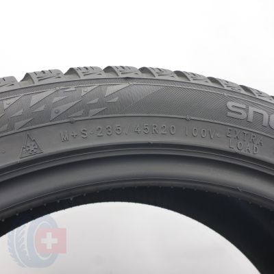 6. Opony 235/45 R20 2x NOKIAN 100V XL Snowproof 2 SUV Zimowe 2025 7,2mm
