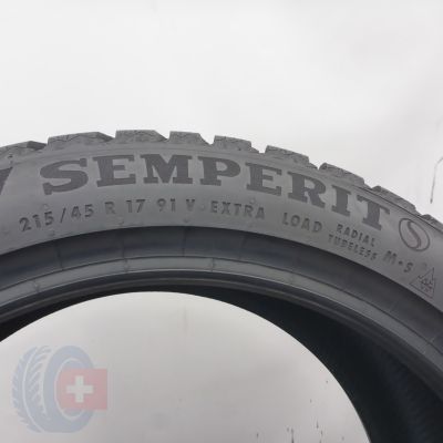5. Opony 215/45 R17 2x SEMPERIT 91V XL Speed-Grip 5 Zimowe 2025 8,2mm