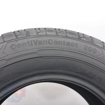 7. Opony 235/65 R16C 4x CONTINENTAL 115/113R ContiVanContact 200 Letnie 2022 8,2-8mm