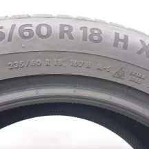 6. Opony 235/60 R18 2x CONTINENTAL 107H XL  WinterContact TS 870P Zimowe 2023 8,8-8,2mm 