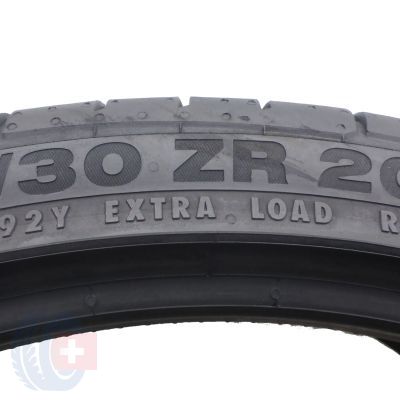 6. 1 x CONTINENTAL 255/30 ZR20 92Y XL ContiSportContact 5P Lato 2009 6.5mm
