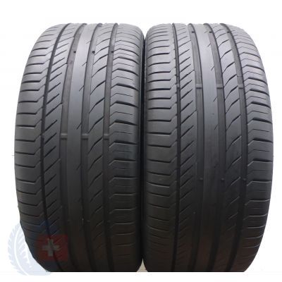 3. 4 x CONTINENTAL 255/45 R19 100V ContiSportContact 5 Seal Lato 6.2mm