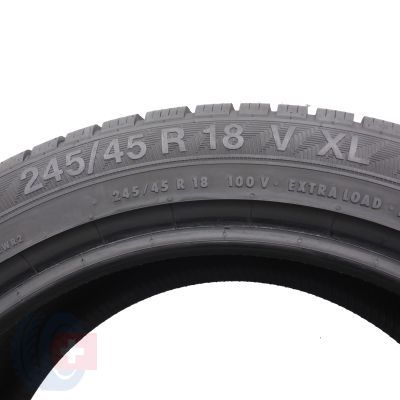 8. Opony 245/45 R18 4x GISLAVED 100V XL Euro Frost 6 Zimowe 2022 7,2-7,8mm