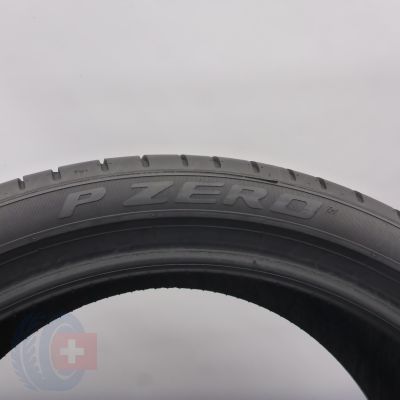 4. Opony 255/35 R19 2x PIRELLI 96Y XL PZero RunFlat Letnie 2019, 2023 6,2-6,6mm