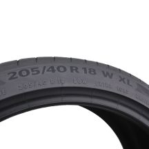 4. 2 x CONTINENTAL 205/40 R18 86W XL PremiumContact 6 Lato 2019 Jak Nowe 6,8-7mm