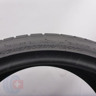 4. Opony 245/30 R19 2x HANKOOK 89Y XL Ventus S1 evo3 K127 Letnie 2021 6mm
