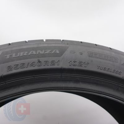 5. Opony 255/40 R21 2x BRIDGESTONE 102Y XL BMW Turanza 6 Silent Letnie 2024 7,2mm