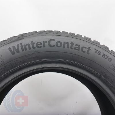 5. Opony 205/60 R16 2x CONTINENTAL 96H XL WinterContact TS 870 Zimowe 2025 8,8mm