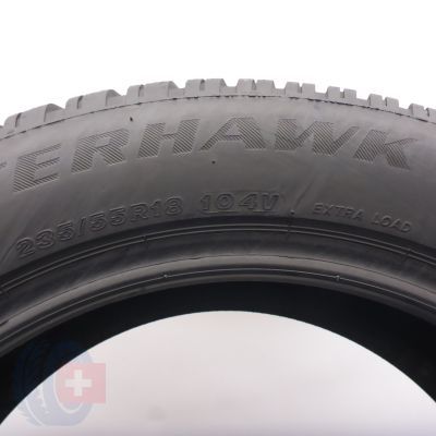 6. Opony 235/55 R18 2x FIRESTONE 104V XL Winterhawk 4 Zimowe 2024 7,2-7,8mm
