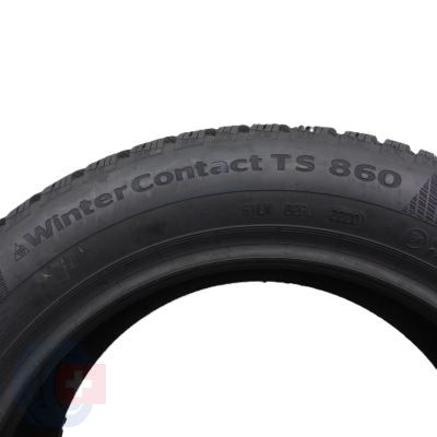 8. Opony 195/55 R15 4x CONTINENTAL 85H WinterContact TS860 Zimowe 2020 Jak Nowe Nieużywane