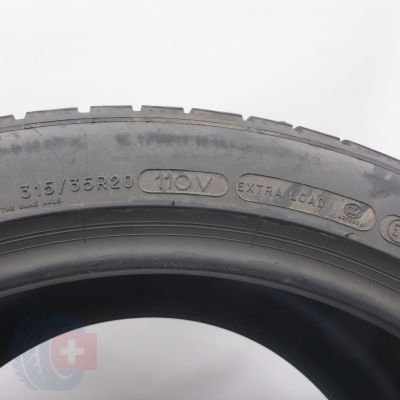 7. Opony 315/35 R20 2x MICHELIN 110V XL Pilot Alpin PA4 N0 Zimowe 2021 