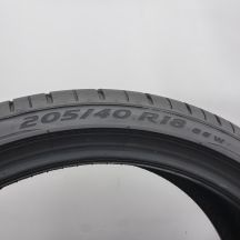 5. Opony 205/40 R18 2x PIRELLI 86W XL P Zero  BMW RFT Letnie 2024 6mm