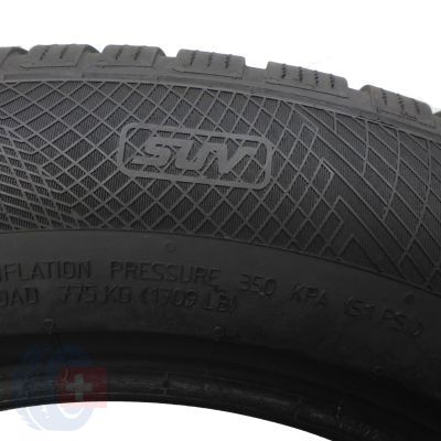 7. 2 x CONTINENTAL 225/60 R17 99H WinterContact TS850P SUV Zima 2015 Jak Nowe 7mm