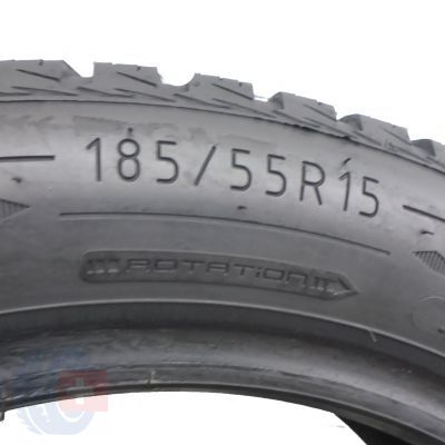 6. 2 x ESA TECAR 185/55 R15 82T Super Grip 9 Zima 5,5mm