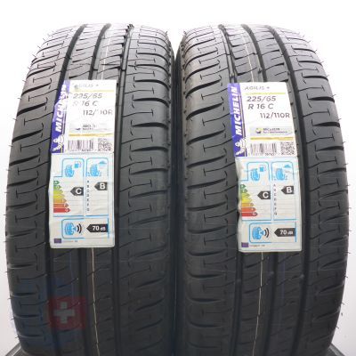 Opony 225/65 R16C 2x MICHELIN 112/110T Agilis+ Letnie 2019 