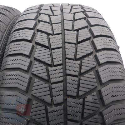 2. Opony 225/55 R17 4x GISLAVED 101V XL EuroFrost6 Zimowe 2018, 2021 Jak Nowe  8-8,2mm
