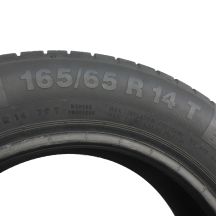 6. 4 x CONTINENTAL 165/65 R14 79T ContiEcoContact 5 Lato 2015 5,8; 6,2mm