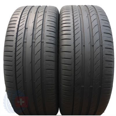 2. 4 x CONTINENTAL 245/40 R20 95W ContiSportContact 5 Lato 5.8-6mm