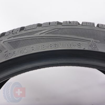 5. Opony 205/40 R18 2x VREDESTEIN 86V XL Wintrac Pro Zimowe 2022 6,8mm