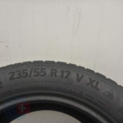 6. Opony 235/55 R17 4x CONTINENTAL 103V XL WinterContact TS870P Zimowe 2021 6,8-7,5mm