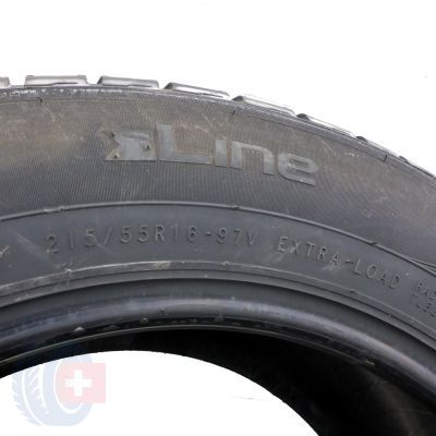 7. 4 x NOKIAN 215/55 R16 97V XL Line Lato 2013