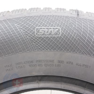 9. Opony 255/70 R16 2x CONTINENTAL 111T WinterContact TS850P SUV Zimowe 2022 Jak Nowe Nieużywane