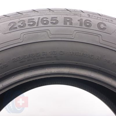 6. Opony 235/65 R16C 2x CONTINENTAL 118/116R VancoEco Letnie 2013/17 9mm